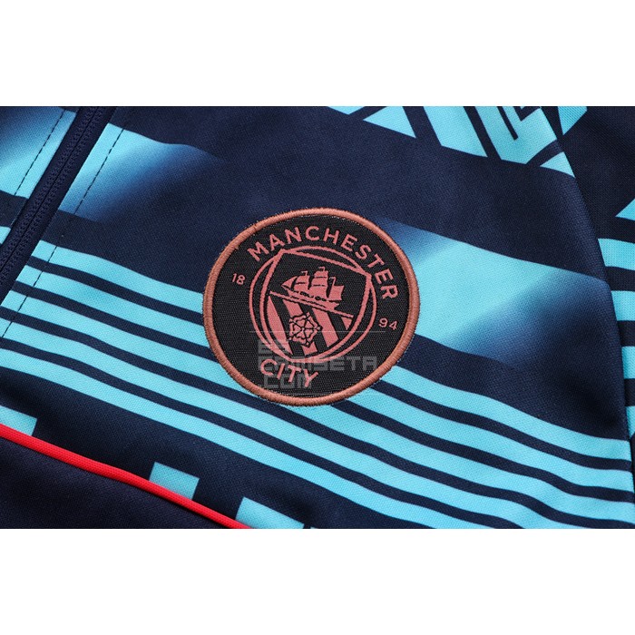 Chaqueta del Manchester City 2022-23 Azul - Haga un click en la imagen para cerrar